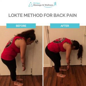 lokte method, back pain, massage troy michigan
