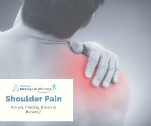 frozen shoulder, massage therapy troy michigan